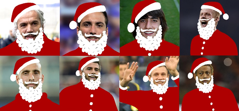 Foto Di Uomini Vestiti Da Babbo Natale.Chi E Il Miglior Babbo Natale Della Serie A L Ultimo Uomo