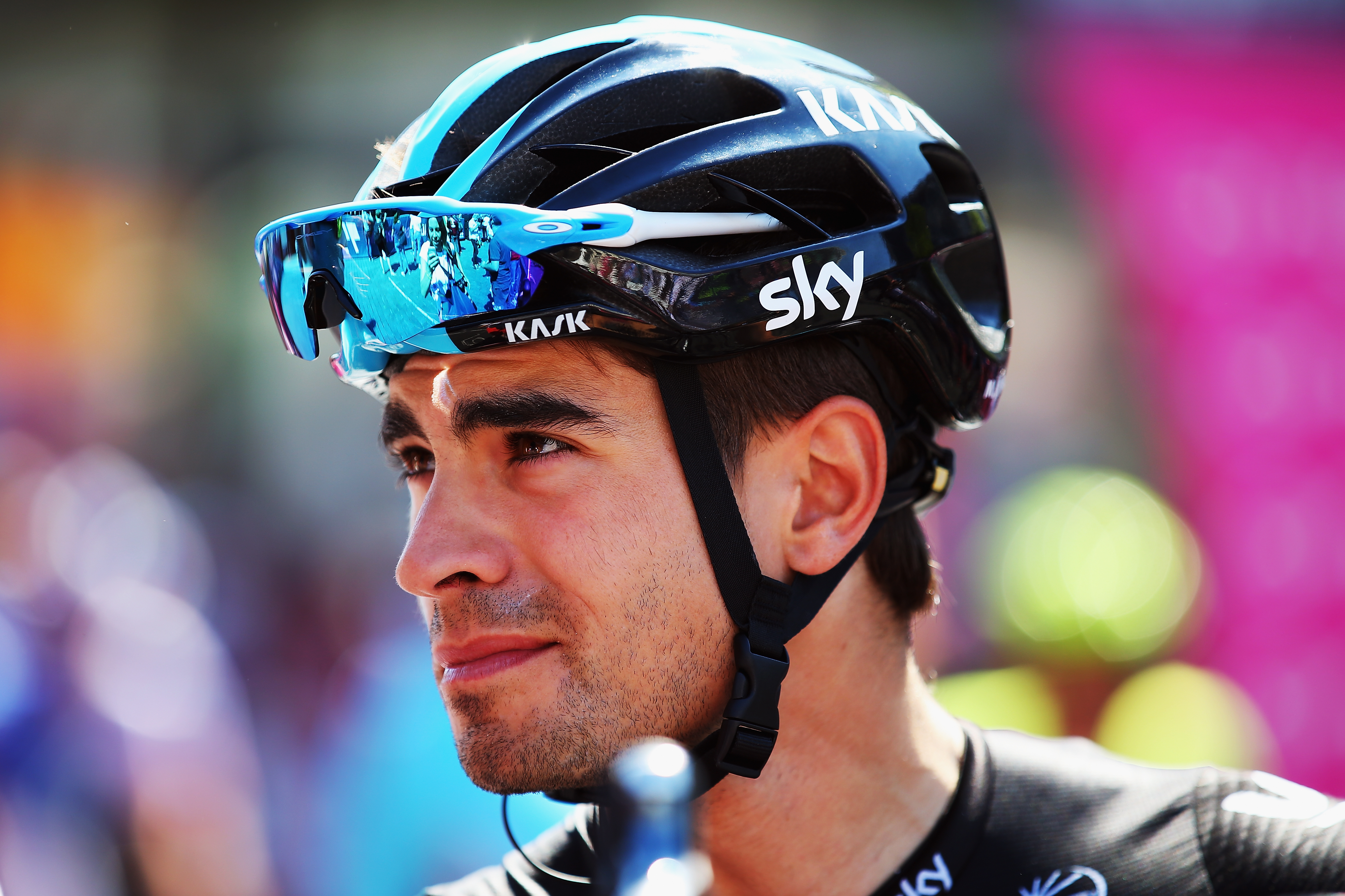 Mikel Landa of Spain and Team SKY looks on at the start of stage three of the 2016 Giro d'Italia, after a 190km stage from Nijmegen to Arnhem on May 8, 2016 in Nijmegen, Netherlands.  (Photo by Bryn Lennon/Getty Images)
